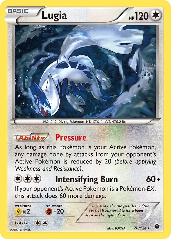 Image for Lugia (78/124) [XY - Fates Collide]
