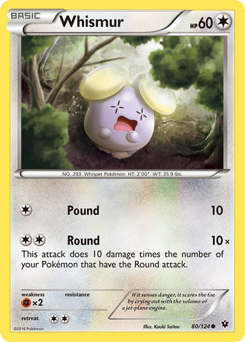 Image for Whismur (80/124) [XY - Fates Collide]