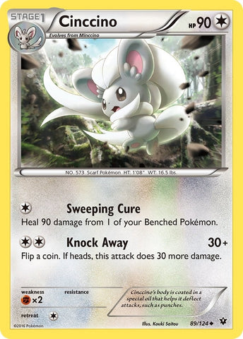Image for Cinccino (89) (89/124) [XY - Fates Collide]