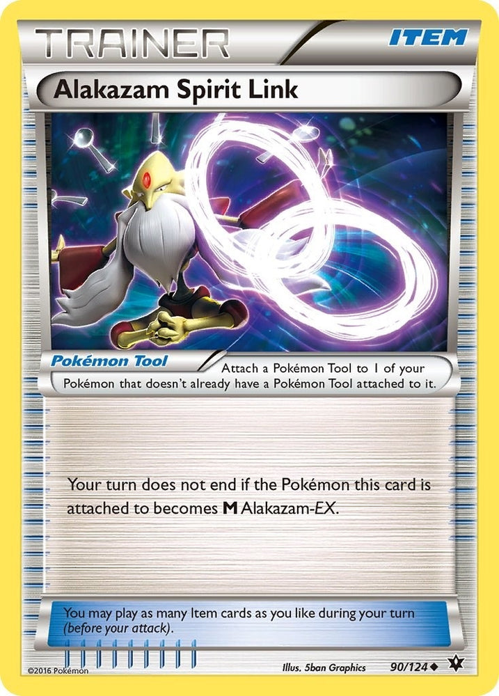 Image for Alakazam Spirit Link (90/124) [XY - Fates Collide]