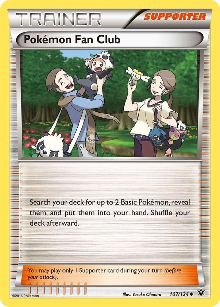 Image for Pokemon Fan Club (107/124) [XY - Fates Collide]