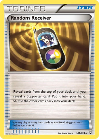 Image for Random Receiver (109/124) [XY - Fates Collide]