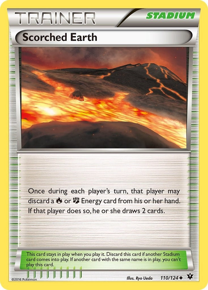 Image for Scorched Earth (110/124) - Pokemon