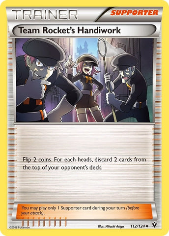 Image for Team Rocket's Handiwork (112/124) [XY - Fates Collide]