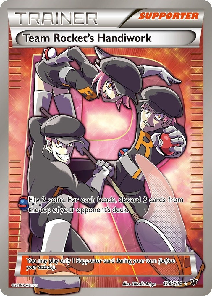 Image for Team Rocket's Handiwork (Full Art) (124/124) [XY - Fates Collide]