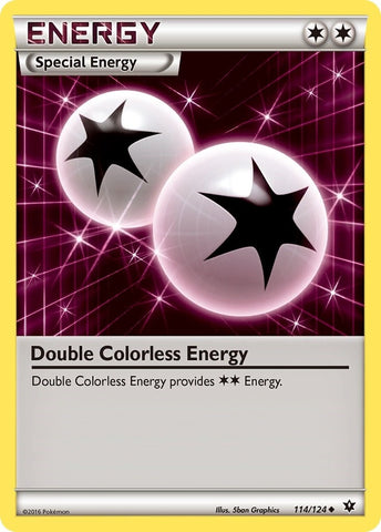 Image for Double Colorless Energy (114/124) [XY - Fates Collide]