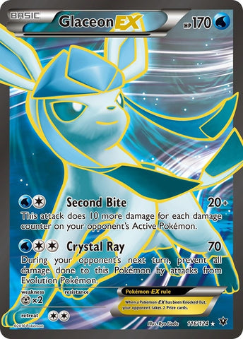 Image for Glaceon EX (Full Art) (116/124) [XY - Fates Collide]