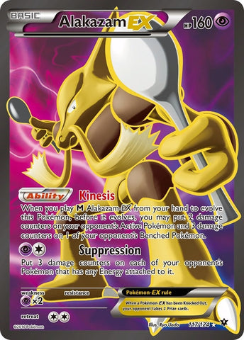 Image for Alakazam EX (Full Art) (117/124) [XY - Fates Collide]