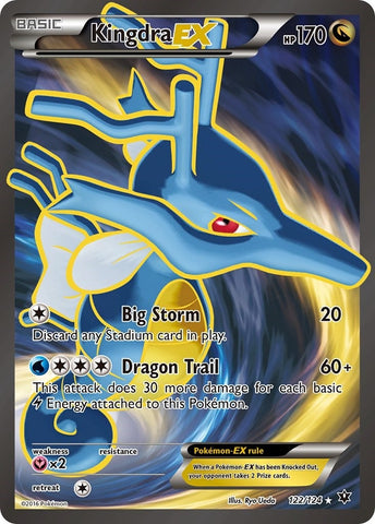 Image for Kingdra EX (Full Art) (122/124) [XY - Fates Collide]