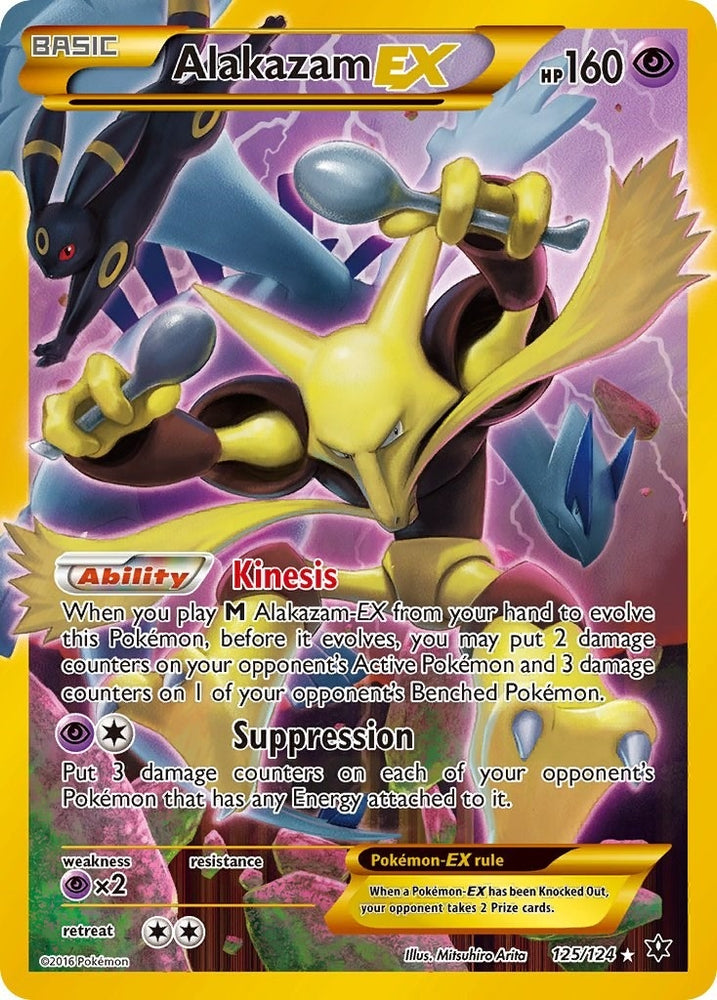 Image for Alakazam EX (Secret) (125/124) [XY - Fates Collide]