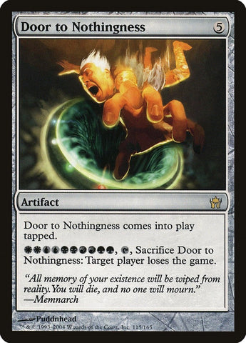Image for Door to Nothingness (115) [Fifth Dawn]