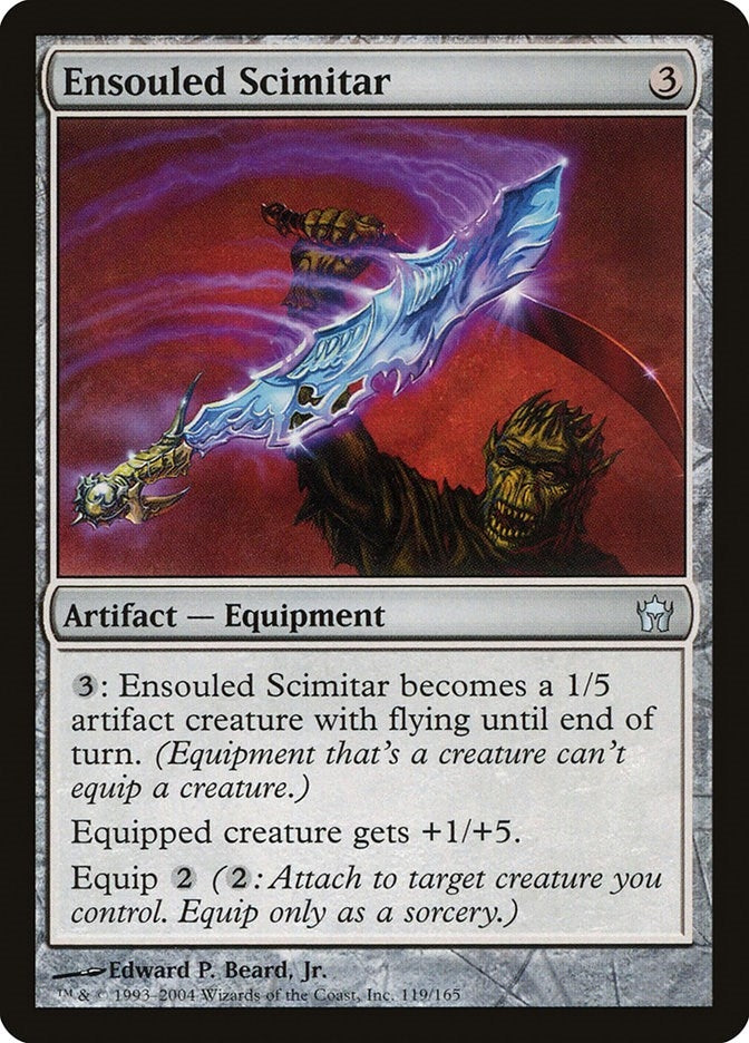Image for Ensouled Scimitar (119) [Fifth Dawn]