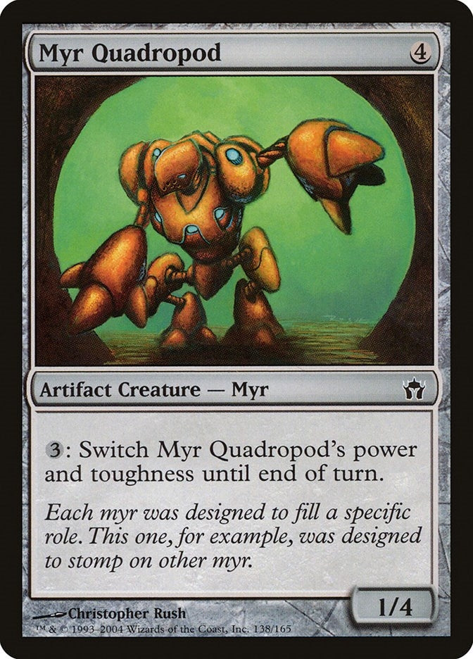 Image for Myr Quadropod (138) [Fifth Dawn]