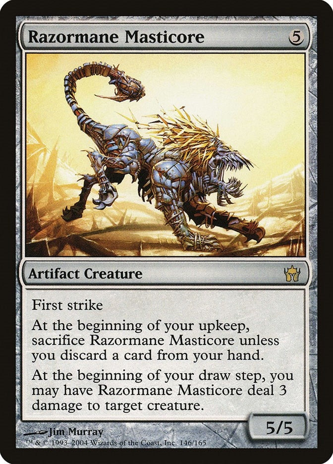 Image for Razormane Masticore (146) [Fifth Dawn]