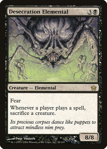 Image for Desecration Elemental (45) [Fifth Dawn]