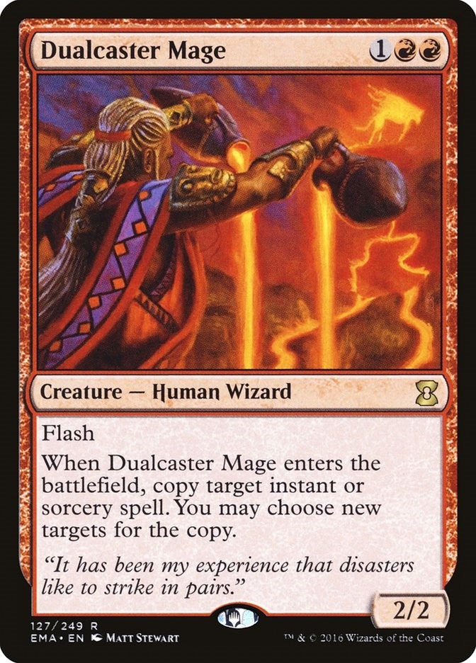 Image for Dualcaster Mage (127) [Eternal Masters]