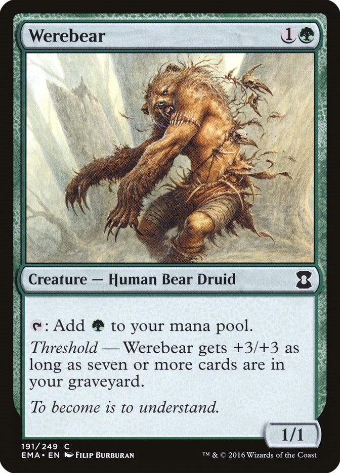 Image for Werebear (191) [Eternal Masters]