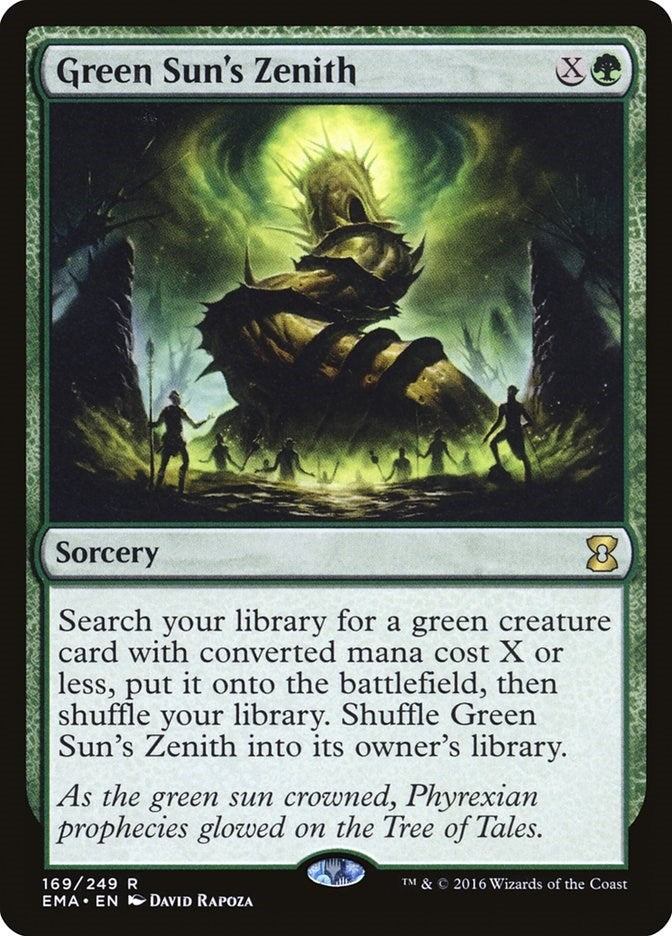 Image for Green Sun's Zenith (169) [Eternal Masters]