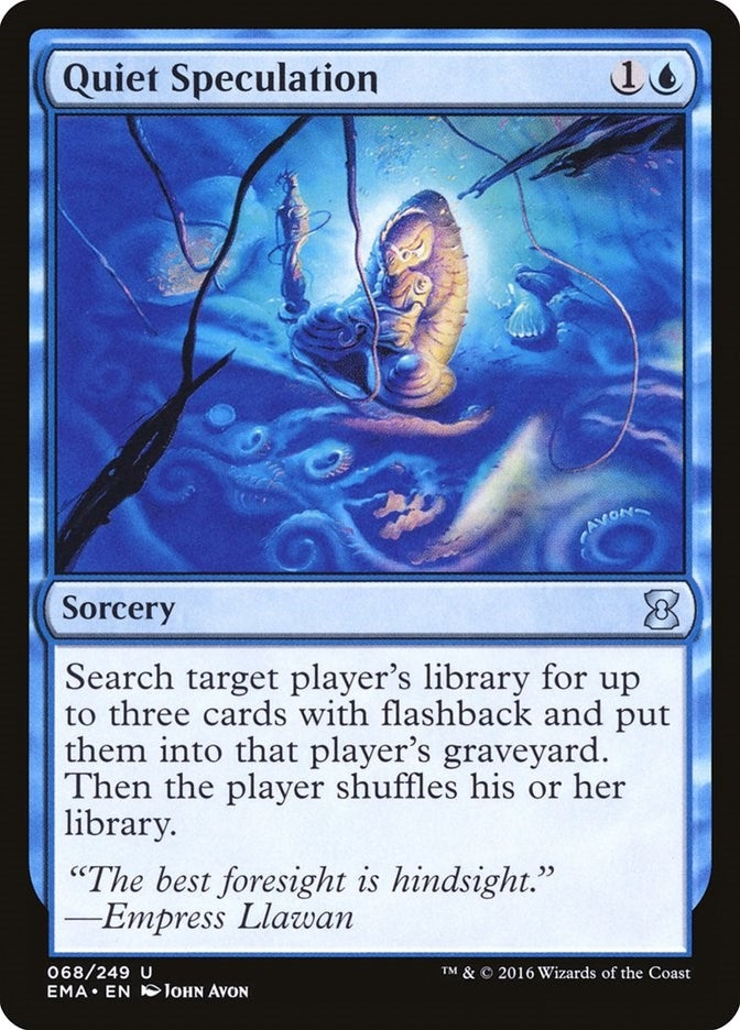 Image for Quiet Speculation (68) [Eternal Masters]