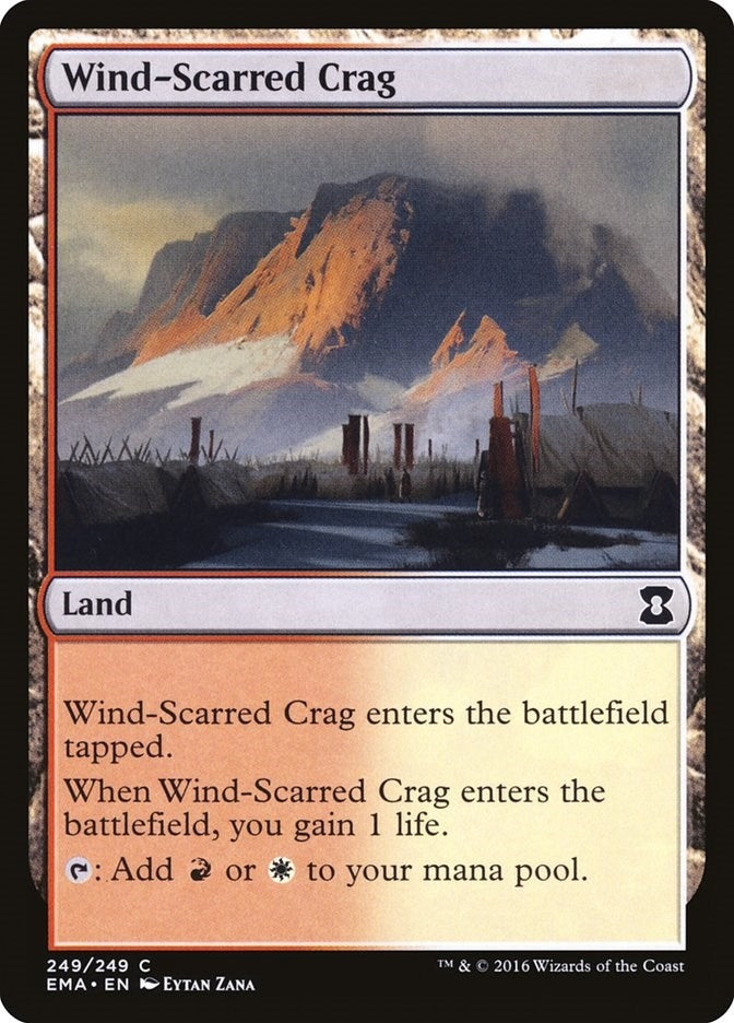Image for Wind-Scarred Crag (249) [Eternal Masters]
