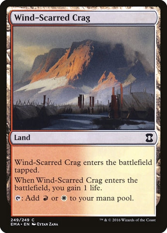 Image for Wind-Scarred Crag (249) [Eternal Masters]