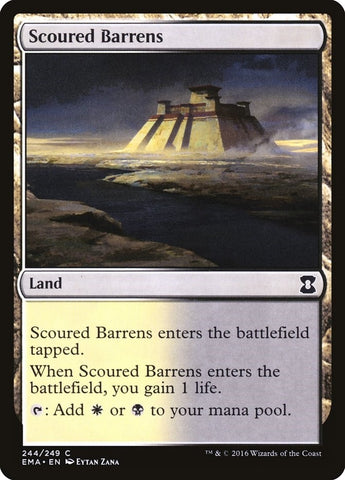 Image for Scoured Barrens (244) [Eternal Masters]