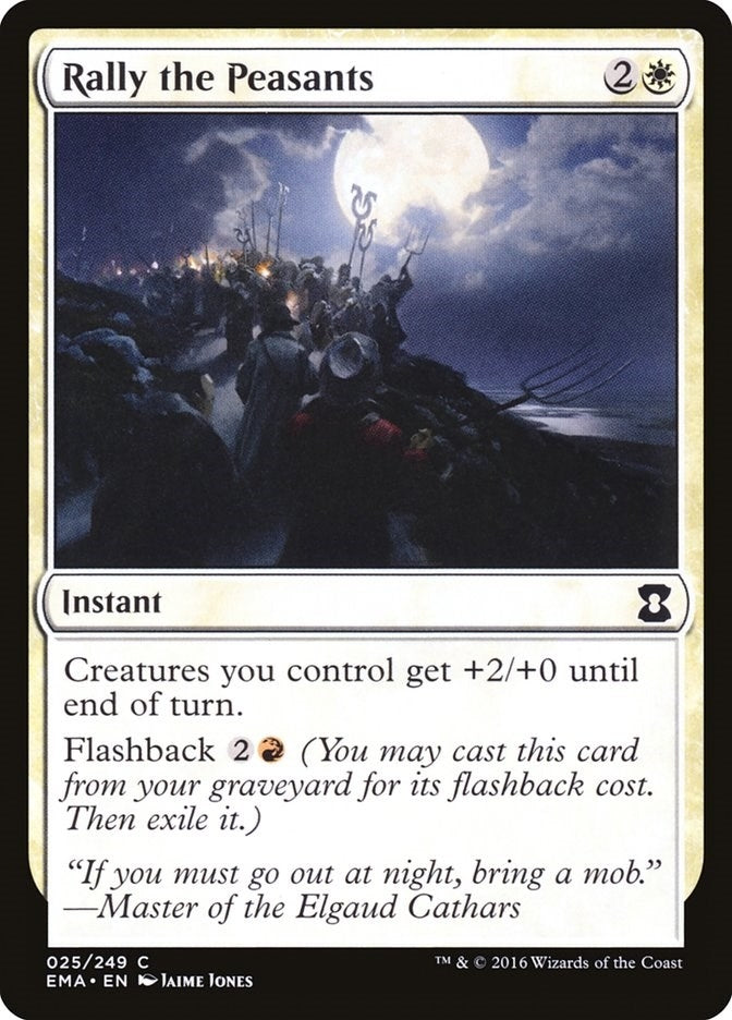 Image for Rally the Peasants (25) [Eternal Masters]