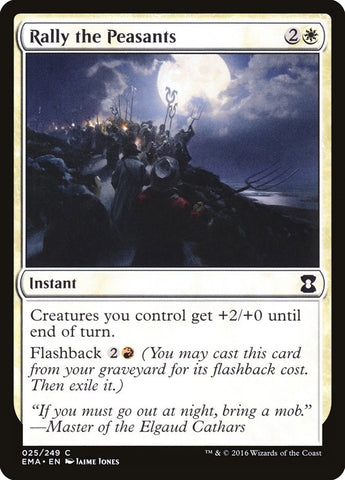 Image for Rally the Peasants (25) [Eternal Masters]