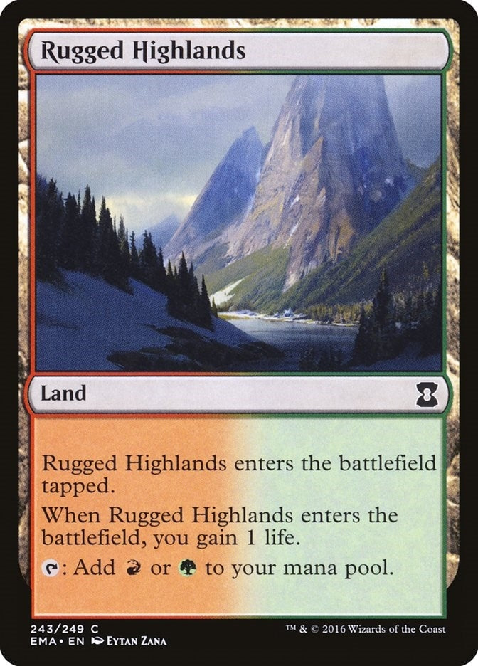 Image for Rugged Highlands (243) [Eternal Masters]