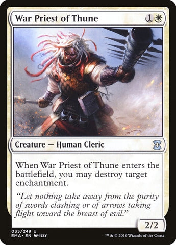 Image for War Priest of Thune (35) [Eternal Masters]