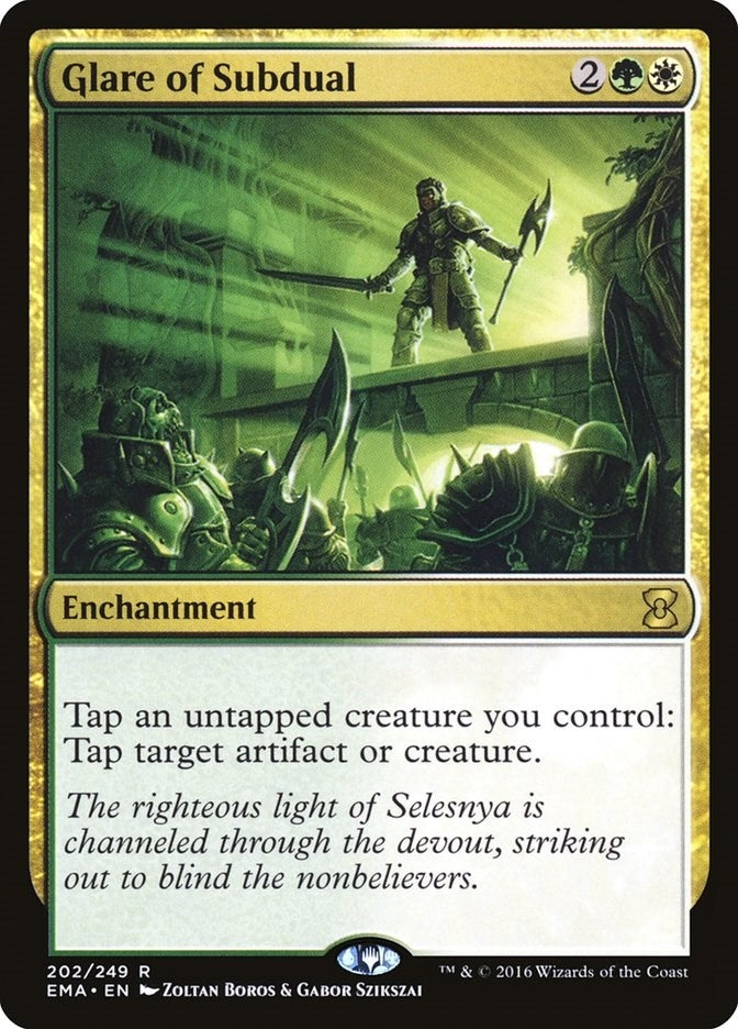 Image for Glare of Subdual (202) [Eternal Masters]