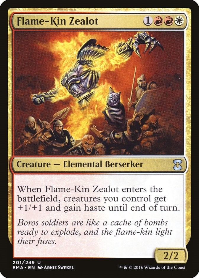 Image for Flame-Kin Zealot (201) [Eternal Masters]