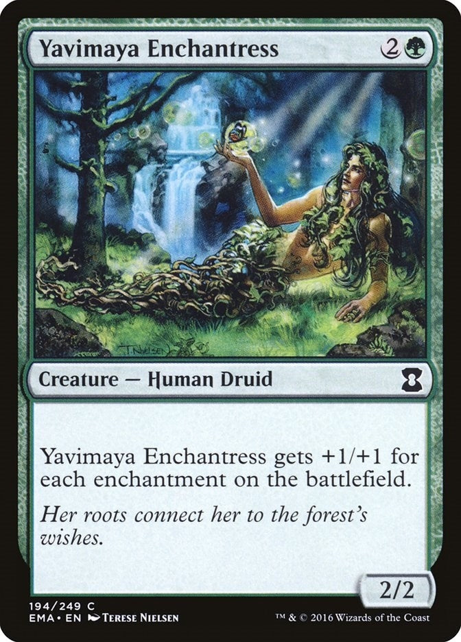 Image for Yavimaya Enchantress (194) [Eternal Masters]