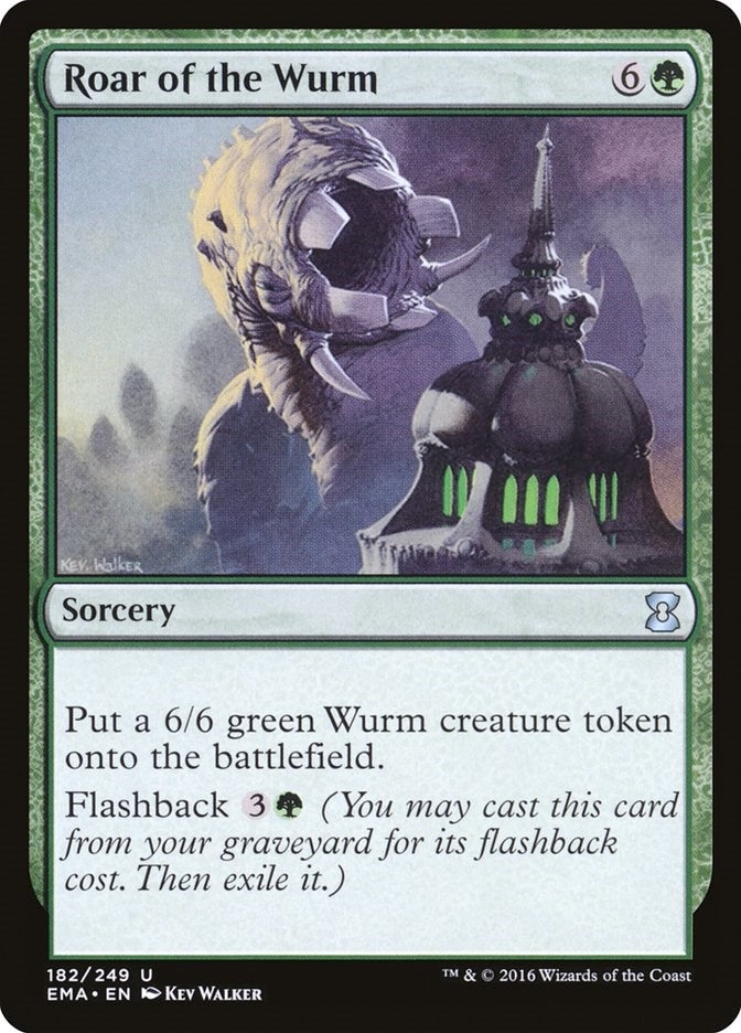 Image for Roar of the Wurm (182) [Eternal Masters]