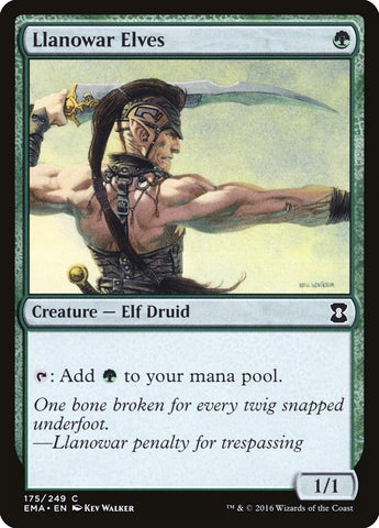 Image for Llanowar Elves (175) [Eternal Masters]
