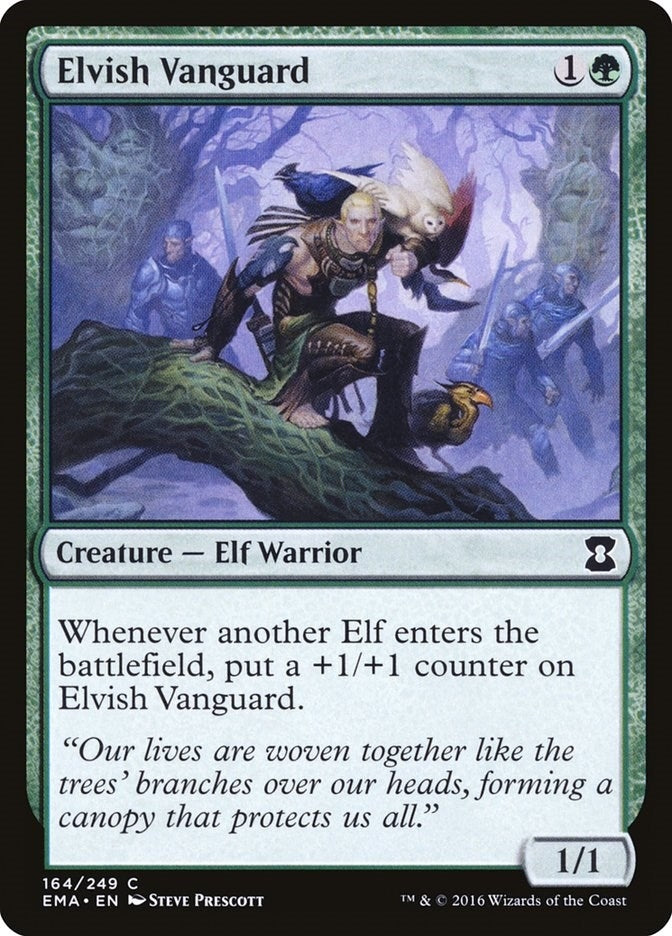 Image for Elvish Vanguard (164) [Eternal Masters]