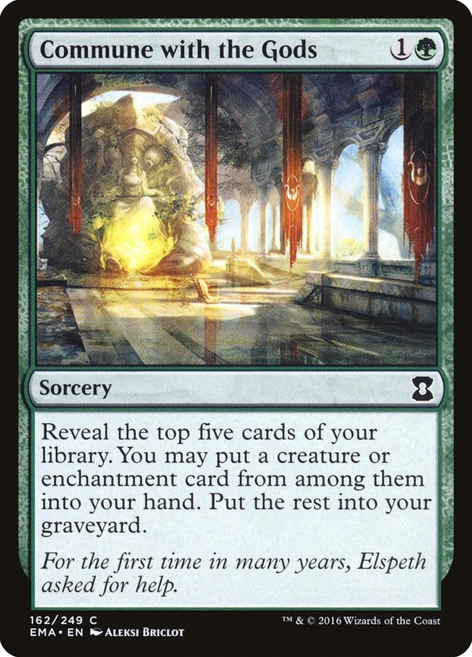 Image for Commune with the Gods (162) [Eternal Masters]