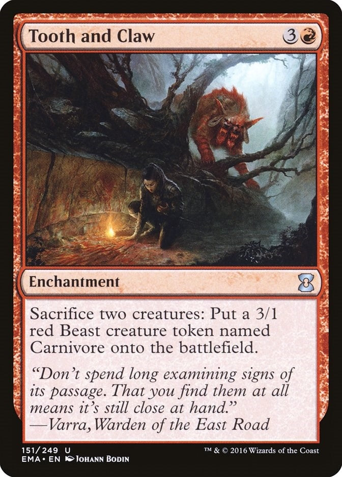 Image for Tooth and Claw (151) [Eternal Masters]