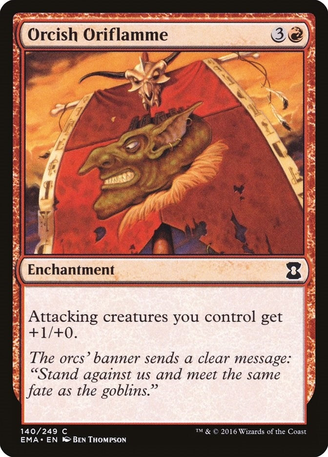 Image for Orcish Oriflamme (140) [Eternal Masters]