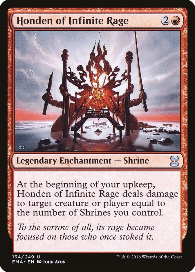 Image for Honden of Infinite Rage (134) [Eternal Masters]