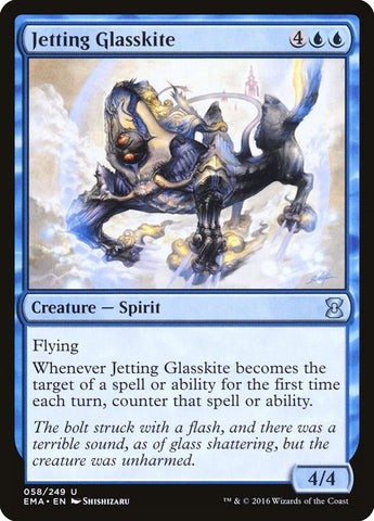 Image for Jetting Glasskite (58) [Eternal Masters]