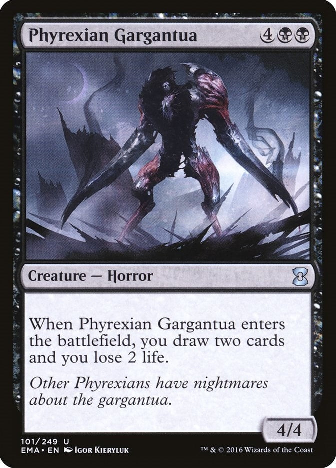 Image for Phyrexian Gargantua (101) [Eternal Masters]