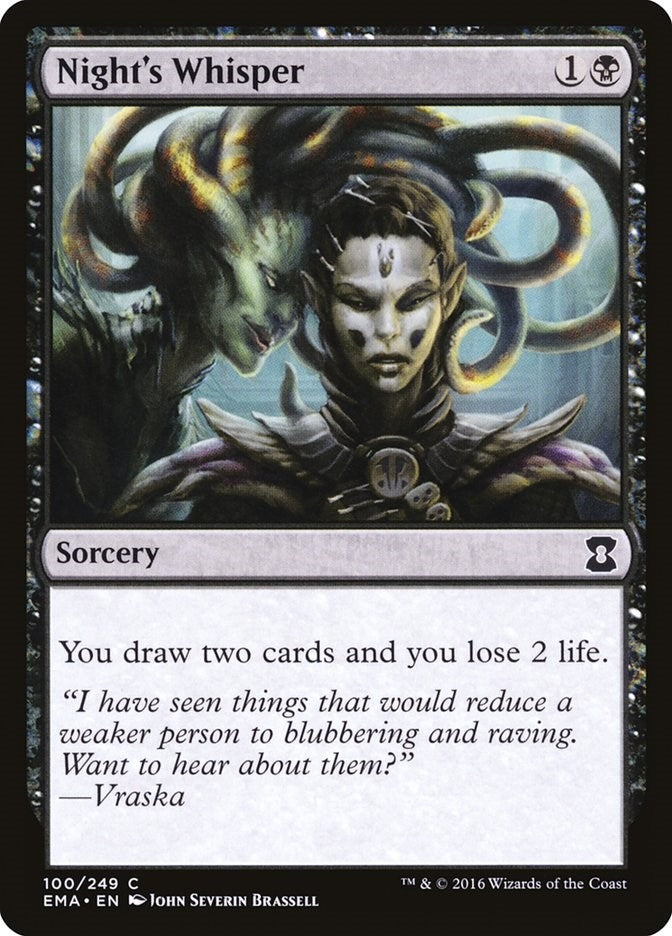 Image for Night's Whisper (100) [Eternal Masters]