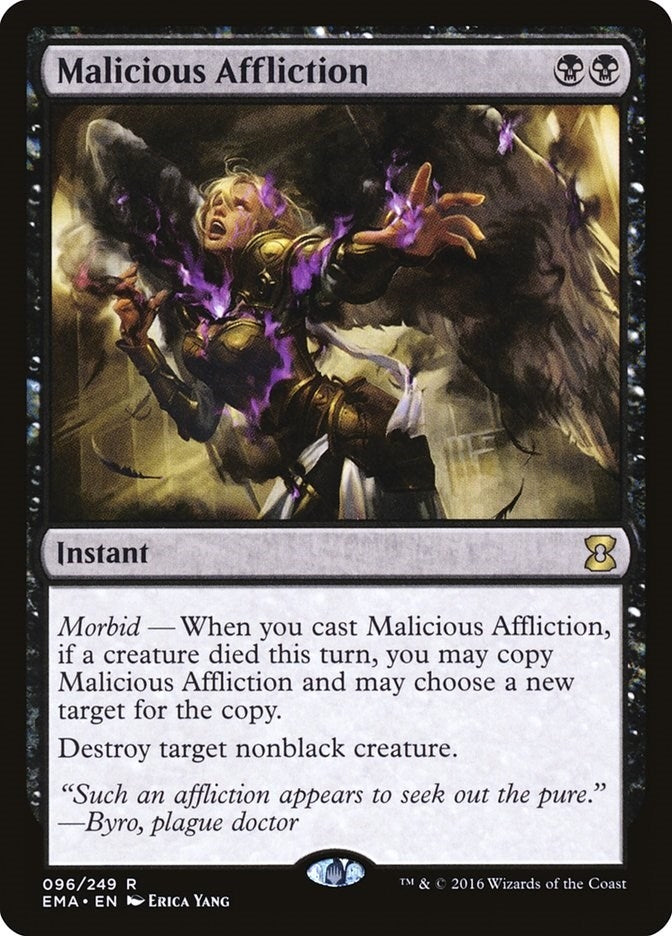 Image for Malicious Affliction (96) [Eternal Masters]