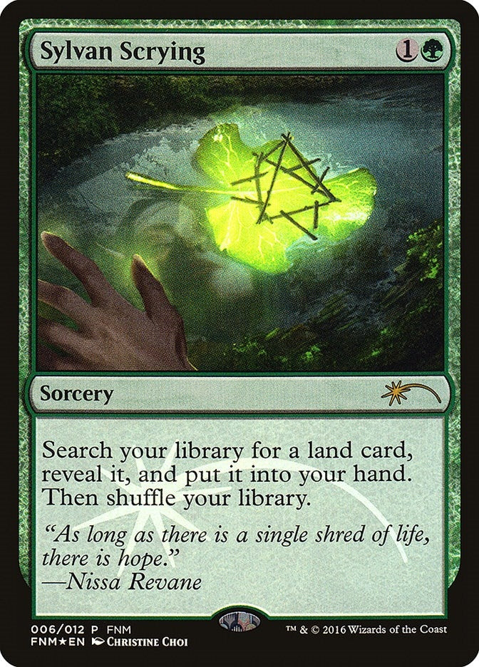 Image for Sylvan Scrying (6) - Magic: The Gathering