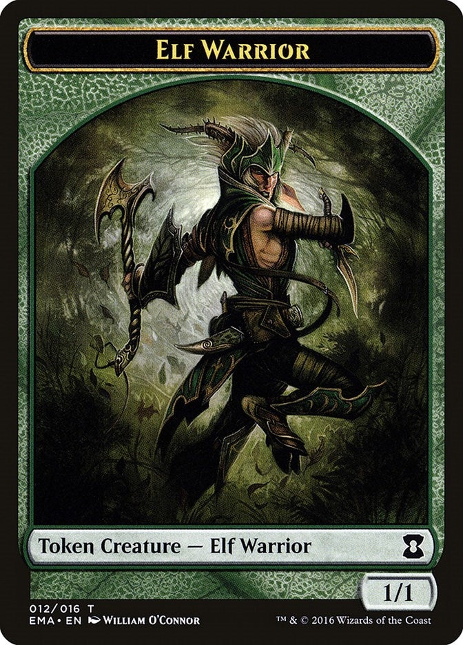 Image for Elf Warrior Token (12) [Eternal Masters]