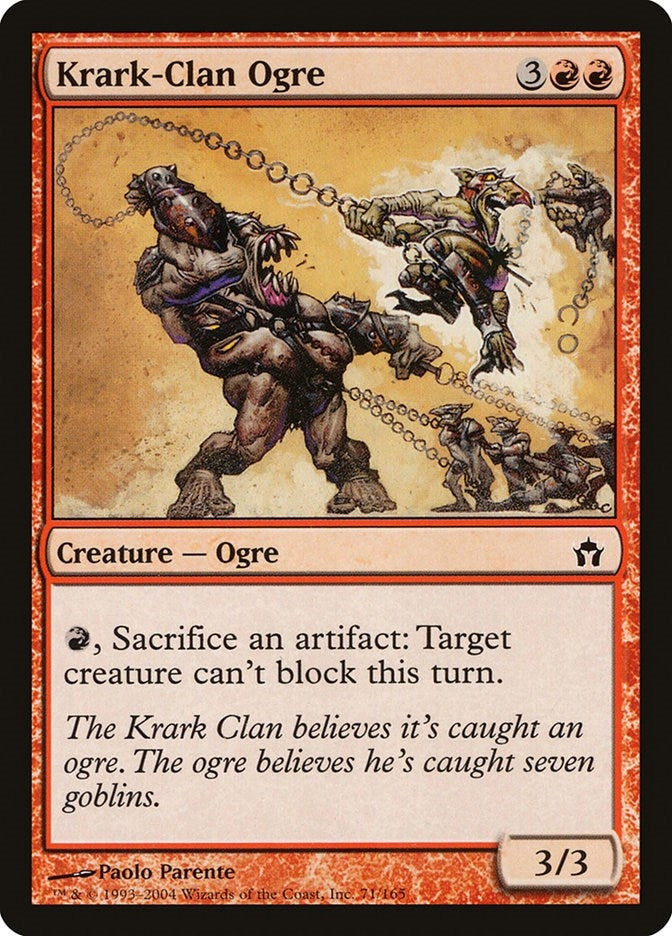Image for Krark-Clan Ogre (71) [Fifth Dawn]