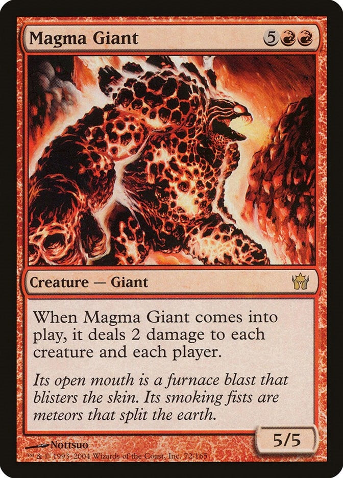 Image for Magma Giant (72) [Fifth Dawn]