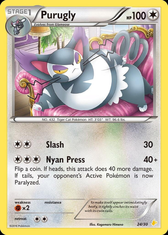 Image for Purugly (24) (24/30) - Pokemon
