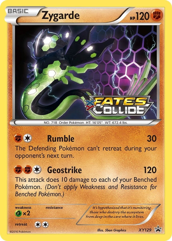 Image for Zygarde (Prerelease) (XY129) [XY Promos]